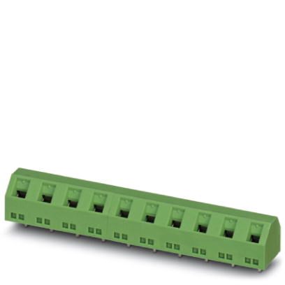 Phoenix Contact PCB Terminal Block; GSMKDSN 1.5/ 2-7.62; 2 Positions; 16A; 630V; #26 - 16; Screw w/ Tension Sleeve Connection; Green